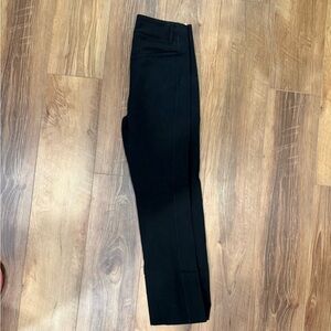 AYR WOMENS BLACK STRETCH SPLIT HEM WORK PANTS SIZE 6